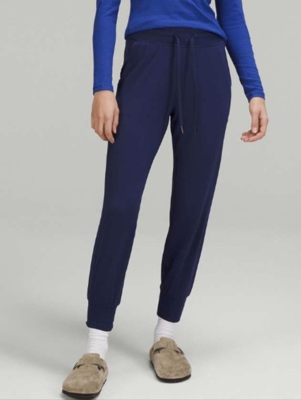 Lululemon Ready To Rulu High Rise Navy Joggers Size 8